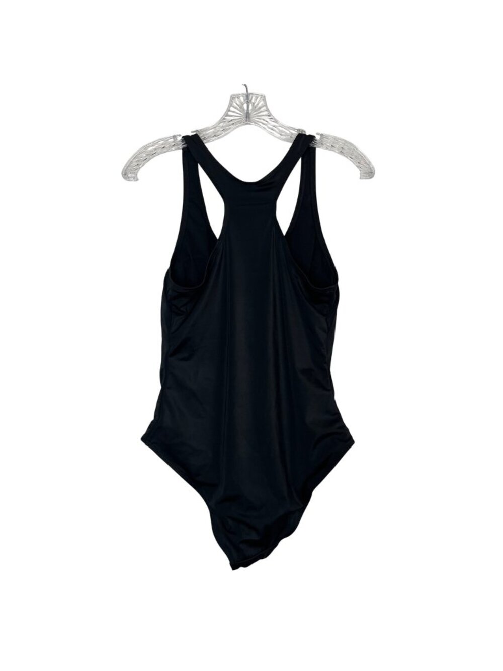 Serra One Piece Swimsuit Womens Large Black New Racerback